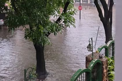 Inundación en Saavedra