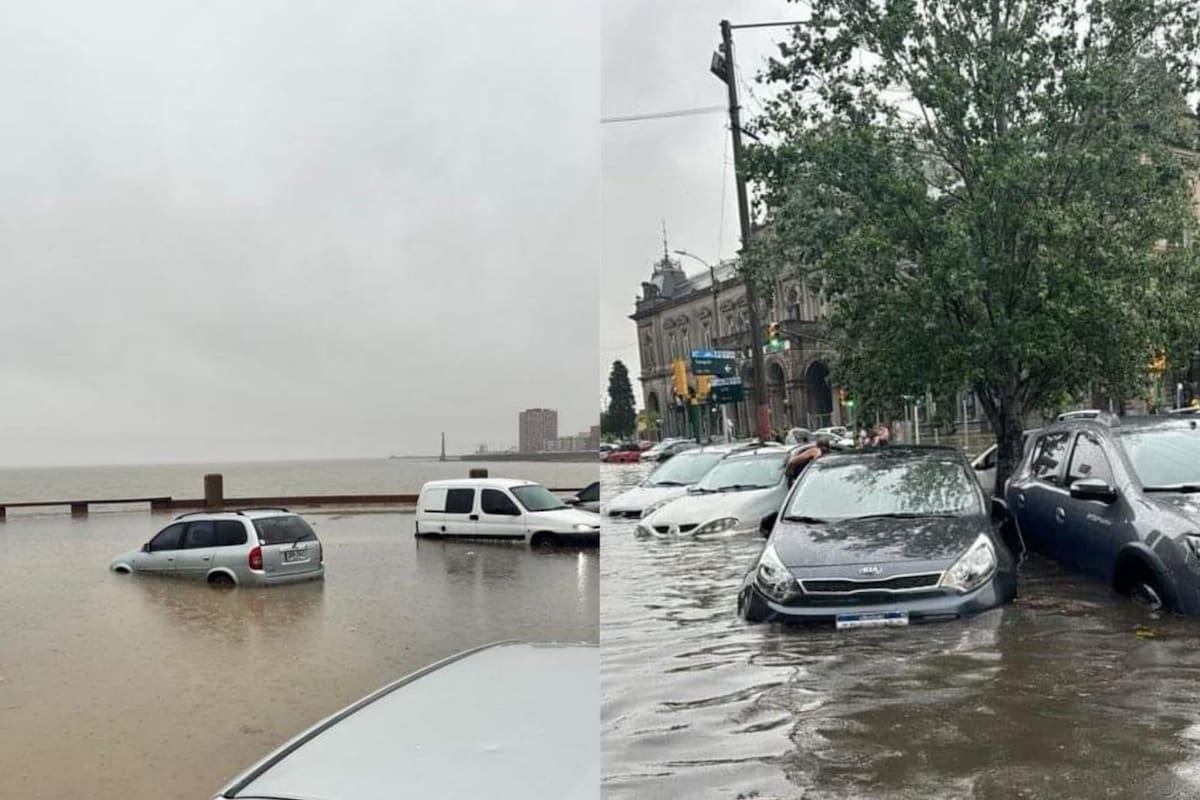 Inundaciones en Montevideo