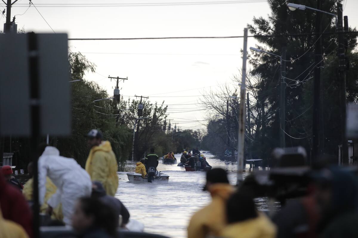 Inundaciones en Zárate