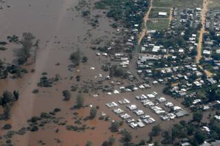 Más de 500 evacuados en Concordia por las inundaciones tras la crecida del río Uruguay