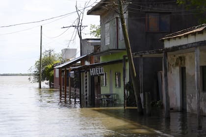 Inundaciones en Itatí, Corrientes, una de las localidades más afectadas