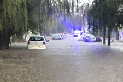 Inundaciones en la localidad de Zárate
