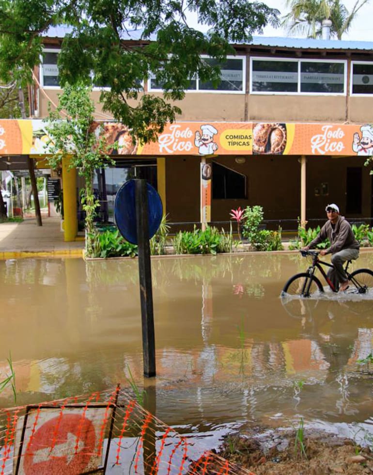 Inundaciones en Paso de la Patria