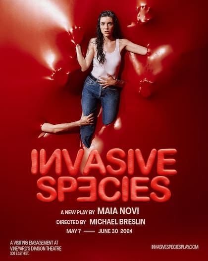 Invasive Species estará en el teatro desde el 7 de mayo hasta el 30 de junio