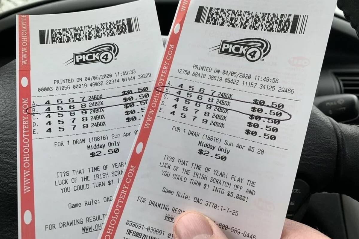 Inventó un insólito método para elegir sus números de la suerte y ya ganó 55 mil dólares en la lotería Pick 4