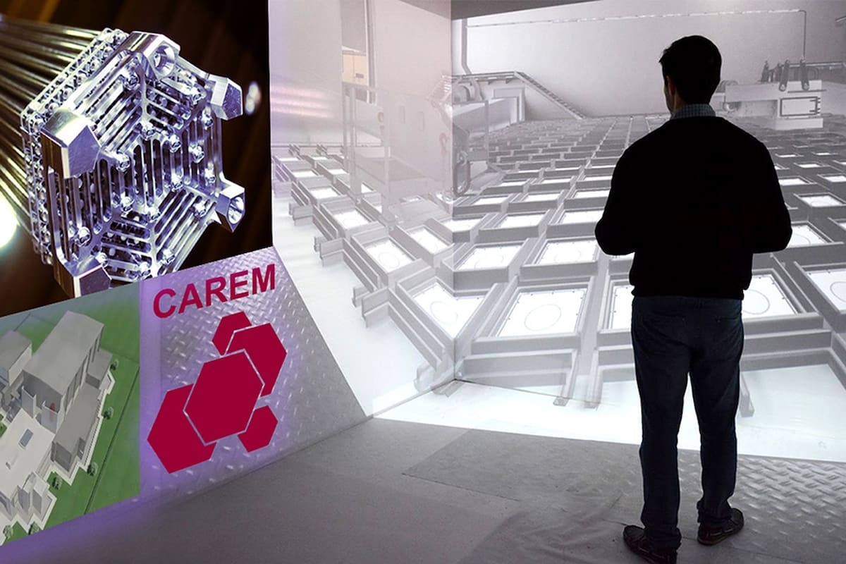 Investigadores del Media.Lab en la Unicen desarrollaron un software de realidad virtual que permite recorrer las instalaciones del reactor Carem, que se está construyendo en el complejo atómico Atucha; también hicieron una aplicación para que diseñadores e ingenieros puedan visualizar y analizar dif