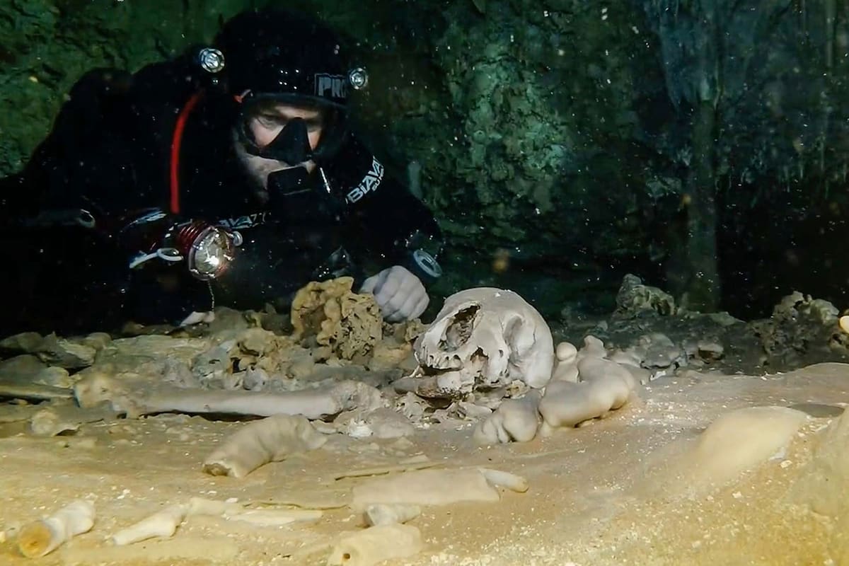 Investigadores encontraron debajo del agua diversas manifestaciones de actividad ritual