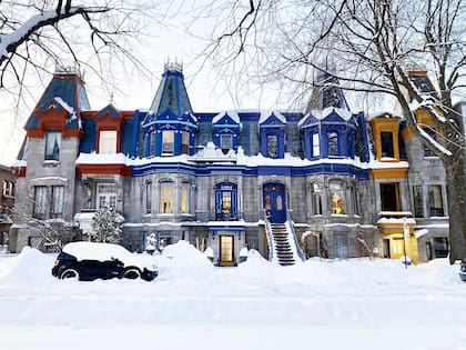 Invierno en Montreal.