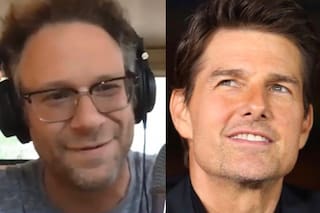 Seth Rogen y el extraño encuentro que tuvo con Tom Cruise en su mansión