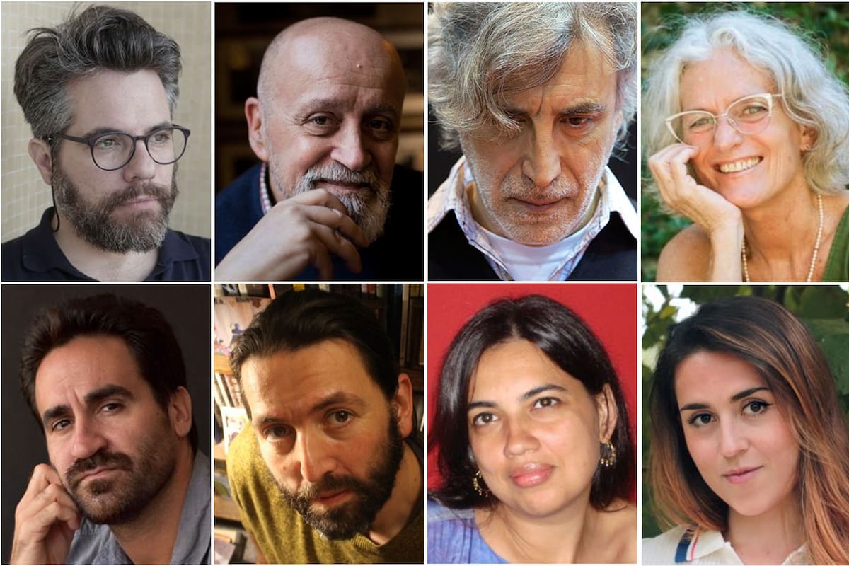 Invitados al XV Festival Internacional de Poesía: Miguel Manso, Jorge Aulicino, Jonio González, Inés Garland, Ignacio Di Tullio, Andrés Anwandter, Camila Do Valle y Alba Cid