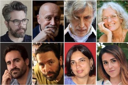Invitados al XV Festival Internacional de Poesía: Miguel Manso, Jorge Aulicino, Jonio González, Inés Garland, Ignacio Di Tullio, Andrés Anwandter, Camila Do Valle y Alba Cid