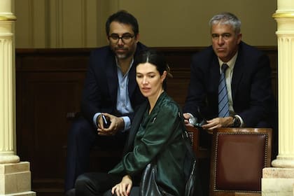 Invitados que llegaron cuando se está por votar el proyecto de grandes inversiones