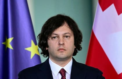 Irakli Kobakhidze, de 45 años, asumió en febrero el puesto de primer ministro de Georgia.