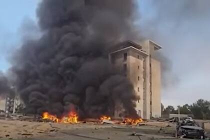 Irán atacó un edificio residencial en el sur de Israel