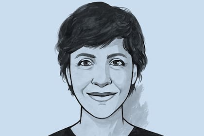 La ilustración de Irene Caselli que identifica su espacio digital llamado "First 1,000 Days Correspondent". Autora: Cléa Dieudonné