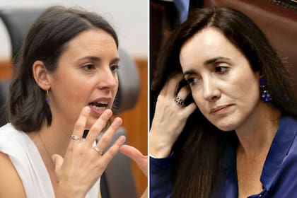 Irene Montero y Victoria Villarruel