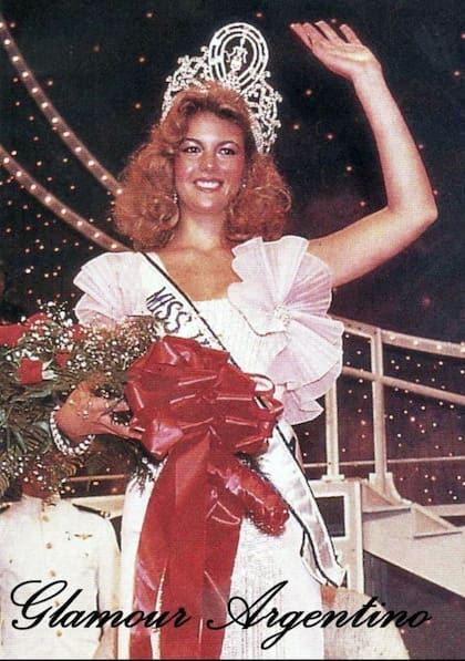 Irene Sáez, coronada: su carrera la llevó a lugares impensados. Gentileza: Glamour Argentino
