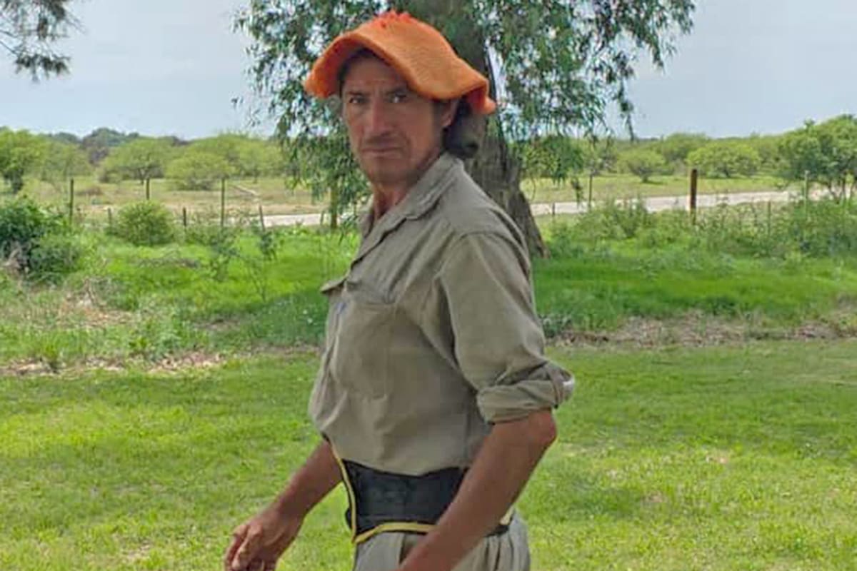 Ireneo Zarza, el capataz detenido por el homicidio de la docente