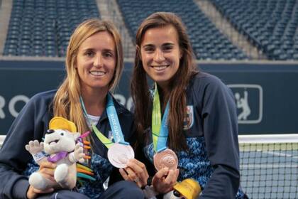Irigoyen y Ormaechea con su medalla de bronce