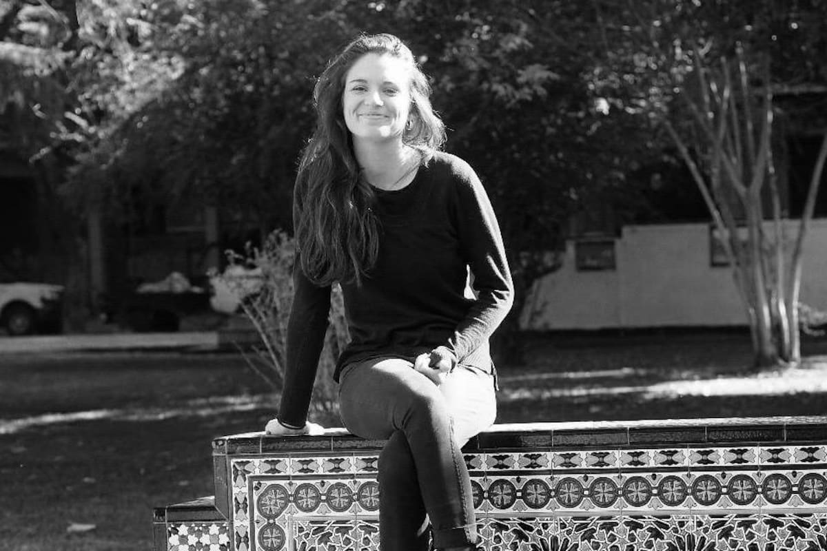 Irina Karamanos, compañera del presidente electo de Chile Gabriel Boric