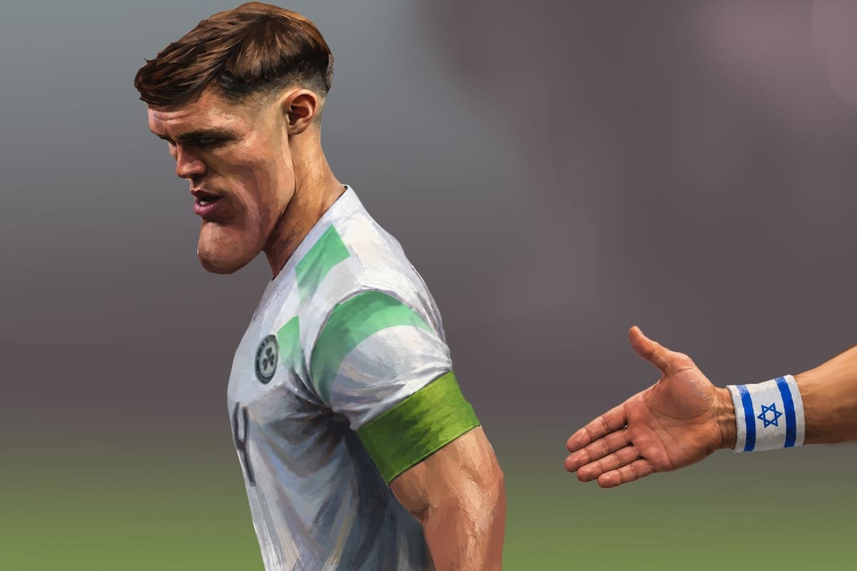 Irlanda e Israel afrontaron un duelo tenso por la UEFA Nations League