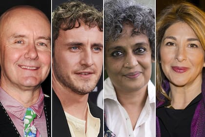 Irvine Welsh, Paul Mescal, Arundhati Roy y Naomi Klein