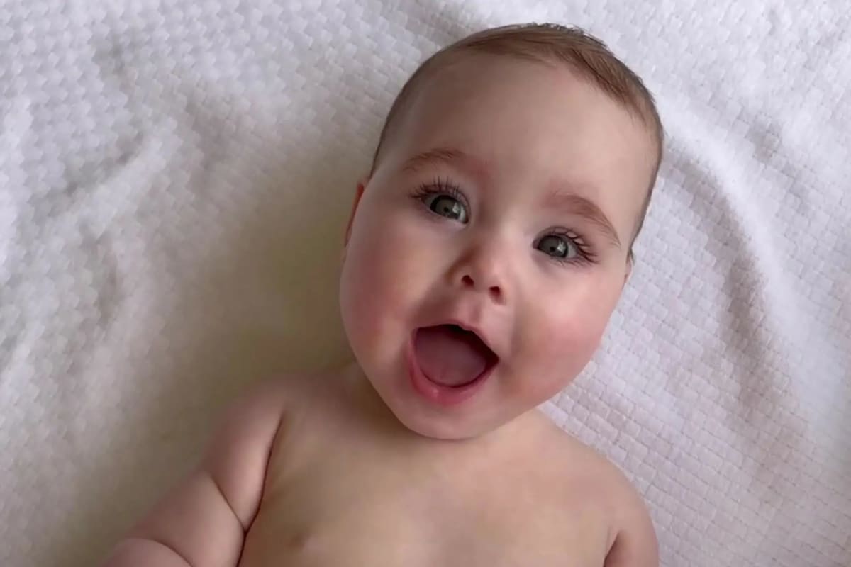 Isa Slish, la bebé que será la nueva imagen de Gerber en 2022.