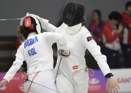 Isabel Di Tella es la gran referente de la esgrima argentina; ganó dos medallas en Santa Fe 2026