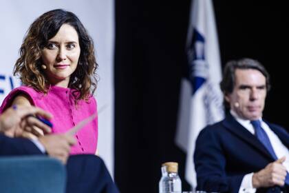 Isabel Díaz Ayuso y José María Aznar