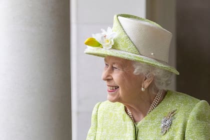 Isabel II no dejó de sonreír
