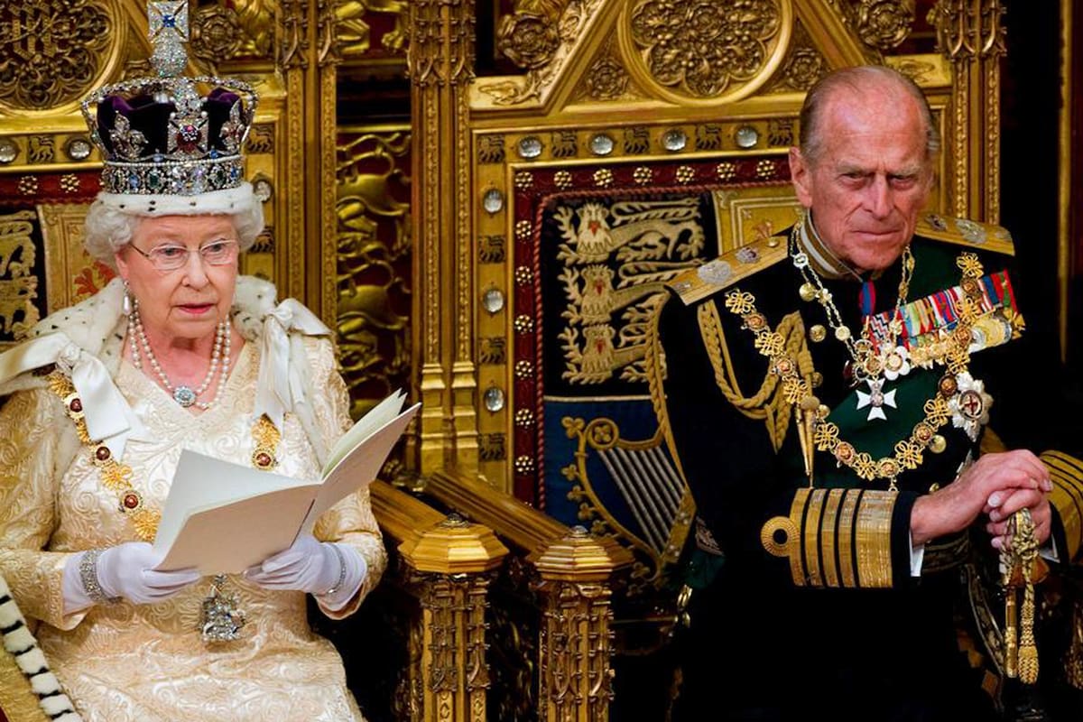 Isabel II y Felipe, en una de sus últimas apariciones públicas