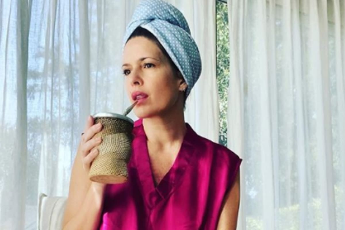 Isabel Macedo sorprendió con su glamoroso mate leopardo