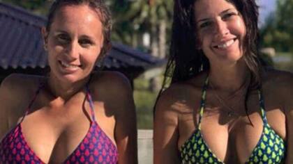 Isabel y Gisela disfrutaron de un día de verano
