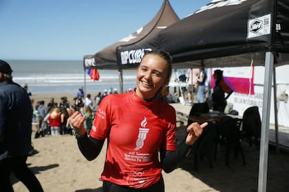 Isabella Assman, feliz y ganadora