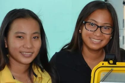 Isabella Solimene y Ha Nguyen fueron adoptadas por diferentes familias