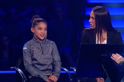 Isabella tiene nueve años y ya es una promesa del deporte.