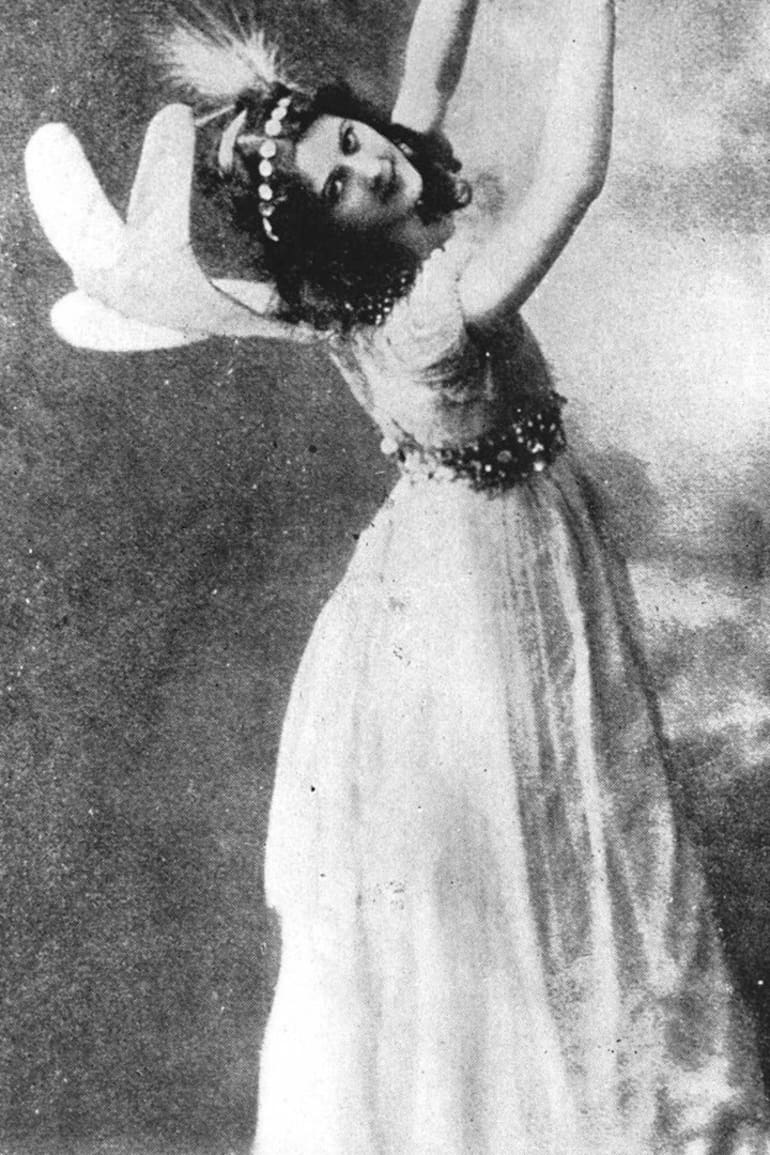Isadora Duncan, en 1896