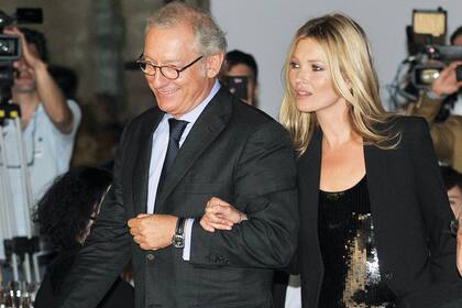 Isak Andic y Kate Moss