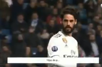 Isco y su cruce con los hinchas