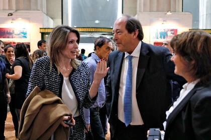 Isela Costantini y Ernesto Sanz