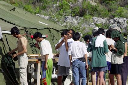 La situación de los refugiados en la isla está captando cada vez más la atención global