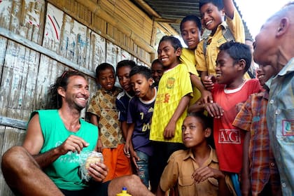 En la isla de Sumbawa, en Indonesia, en 2011