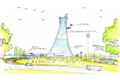 Isla Demarchi: la torre más alta de Latinoamérica y que albergaría al “Hollywood argentino” que no fue