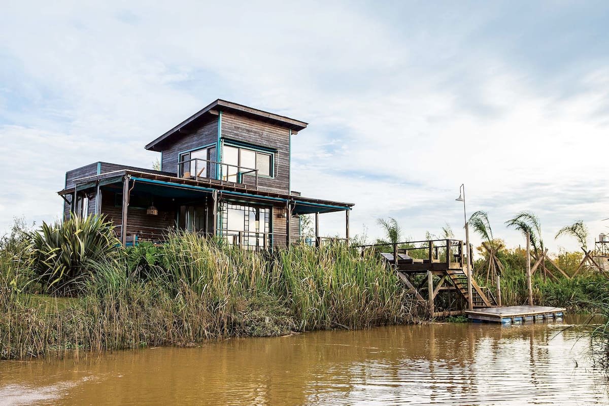 Isla Verde Lodge está a solo 15 minutos de navegación desde Tigre.