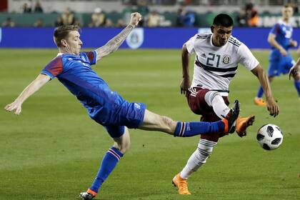 Islandia cayó ante México por 3 a 0 en Estados Unidos