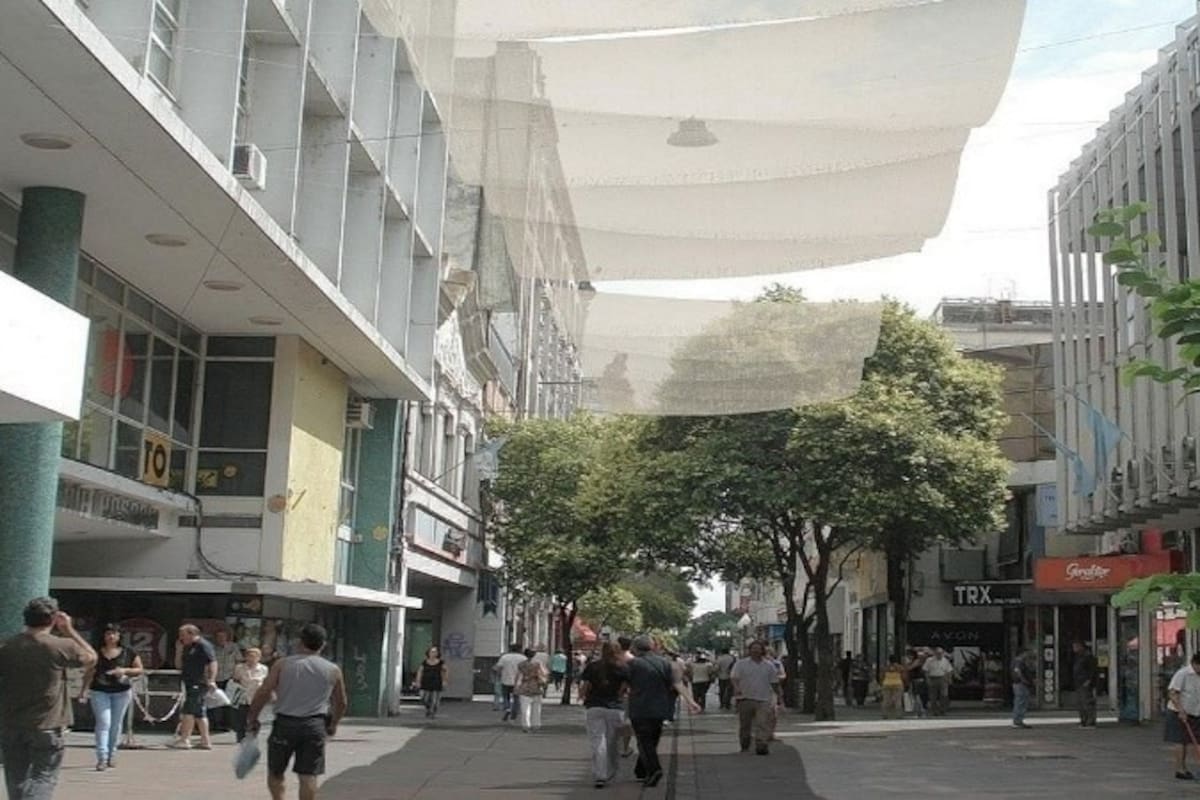 "Islas de sombra" en Rosario.
