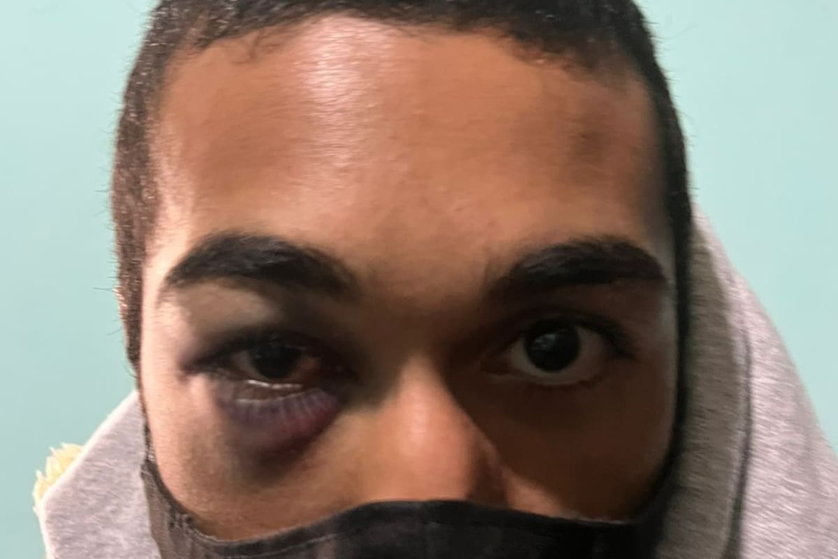 Ismael Ifrán fue detenido por filmar un video donde la policía maltrataba a sus compañeros.