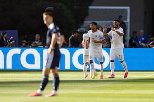 Marruecos se puso en ventaja en su primer ataque y le está ganando a Escocia