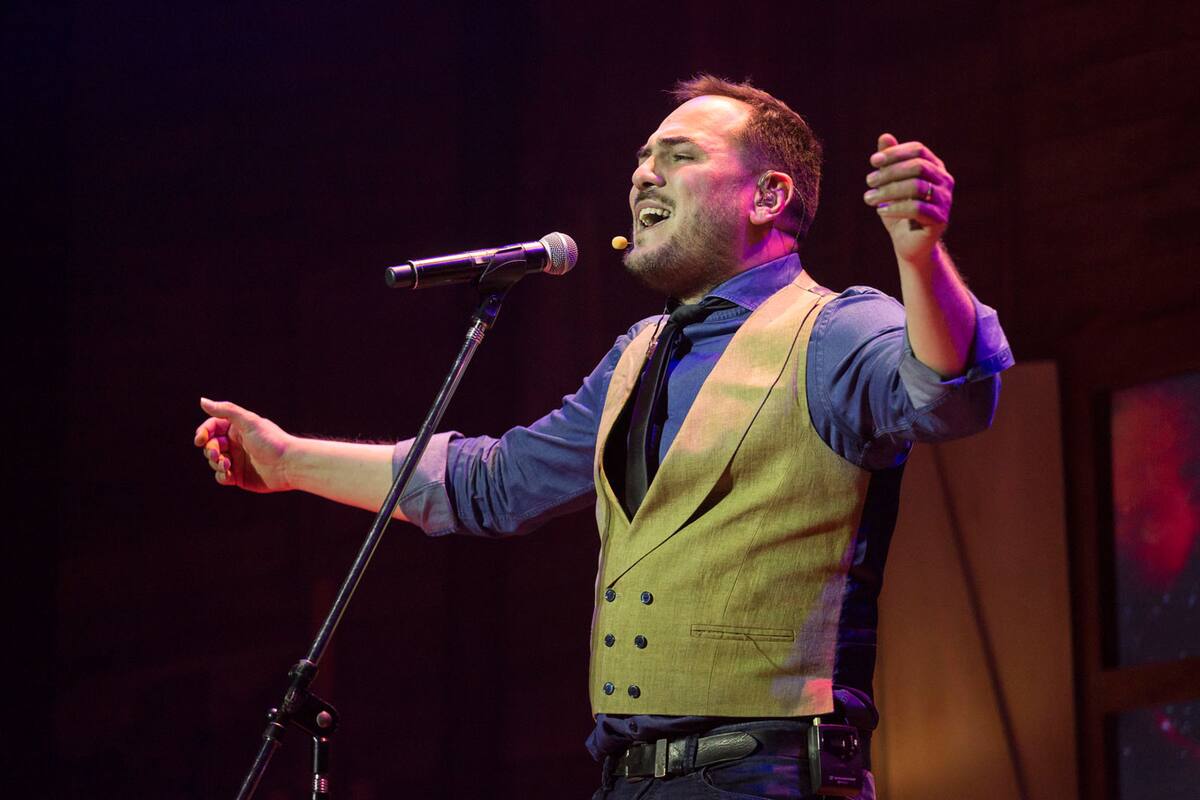 Ismael Serrano, en el Luna Park