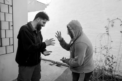 Ismael y Leo, en pleno salud.